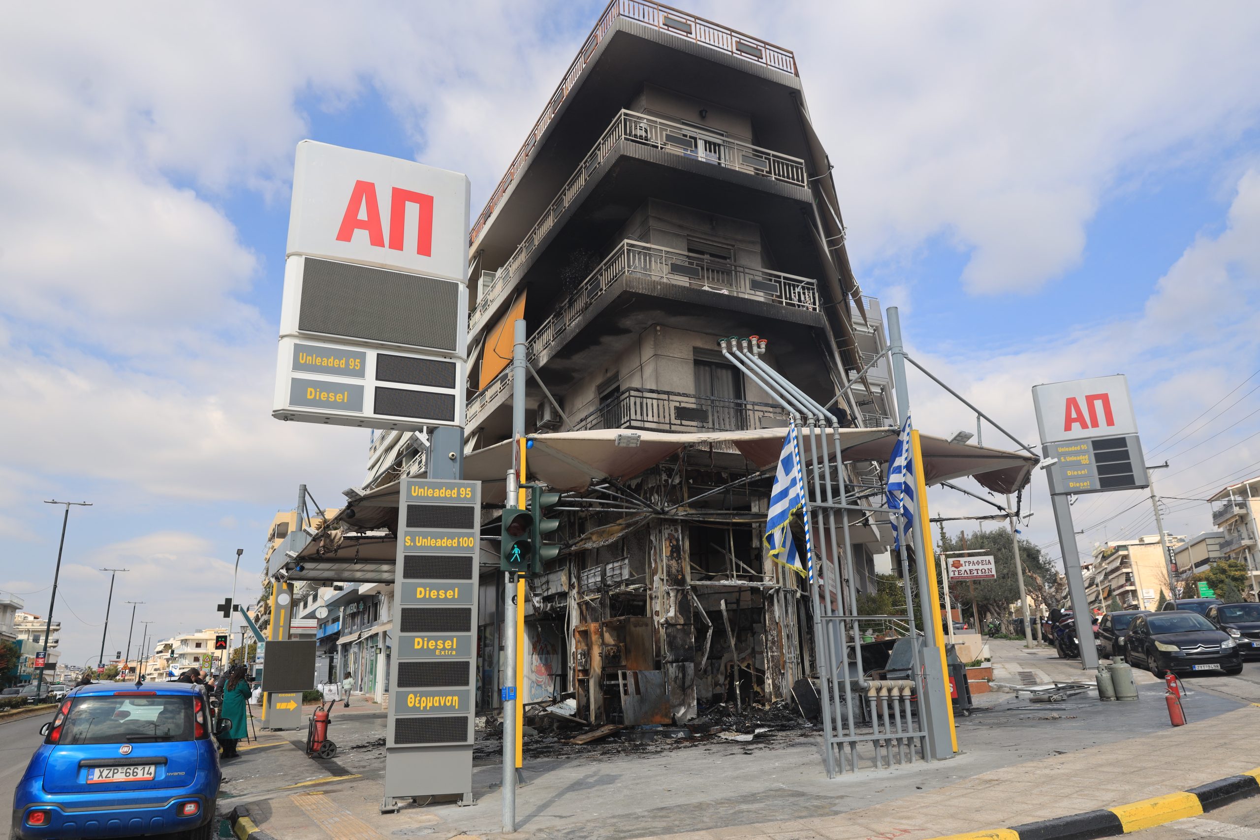 ΕΜΠΡΗΣΜΟΣ ΣΕ ΠΡΑΤΗΡΙΟ ΥΓΡΩΝ ΚΑΥΣΙΜΩΝ ΣΤΗΝ ΑΡΓΥΡΟΥΠΟΛΗ