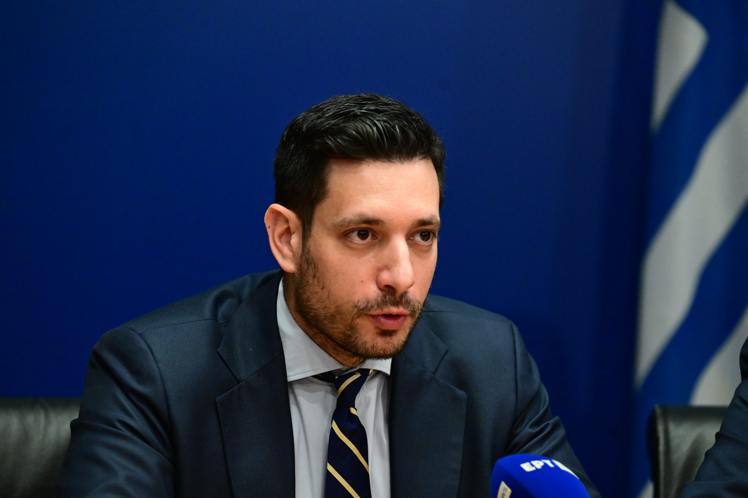 [376556] ΕΠΙΣΚΕΨΗ ΤΟΥ ΠΡΩΘΥΠΟΥΡΓΟΥ ΚΥΡΙΑΚΟΥ ΜΗΤΣΟΤΑΚΗ ΣΤΟ ΥΠΟΥΡΓΕΙΟ ΥΠΟΔΟΜΩΝ ΚΑΙ ΜΕΤΑΦΟΡΩΝ (ΤΑΤΙΑΝΑ ΜΠΟΛΑΡΗ/eurokinissi)