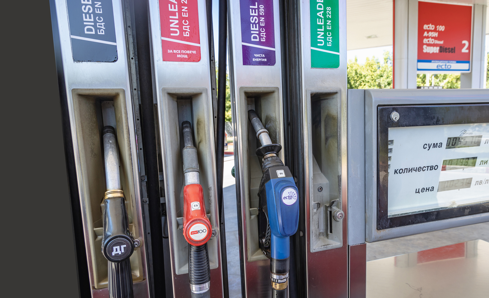 ipopek gas station in bulgaria varna province